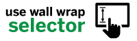 Use our wall wrap selector