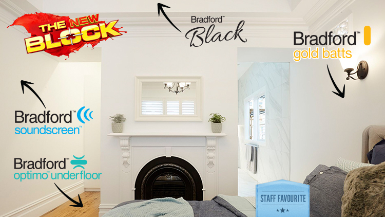 A true sanctuary for your guests' room created by The Block and Bradford Insulation