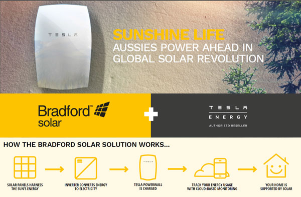 Bradford Solar & Tesla Powerwall