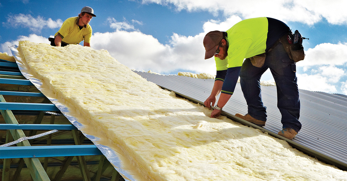 Bradford Anticon - insulation for homes with metal roofs